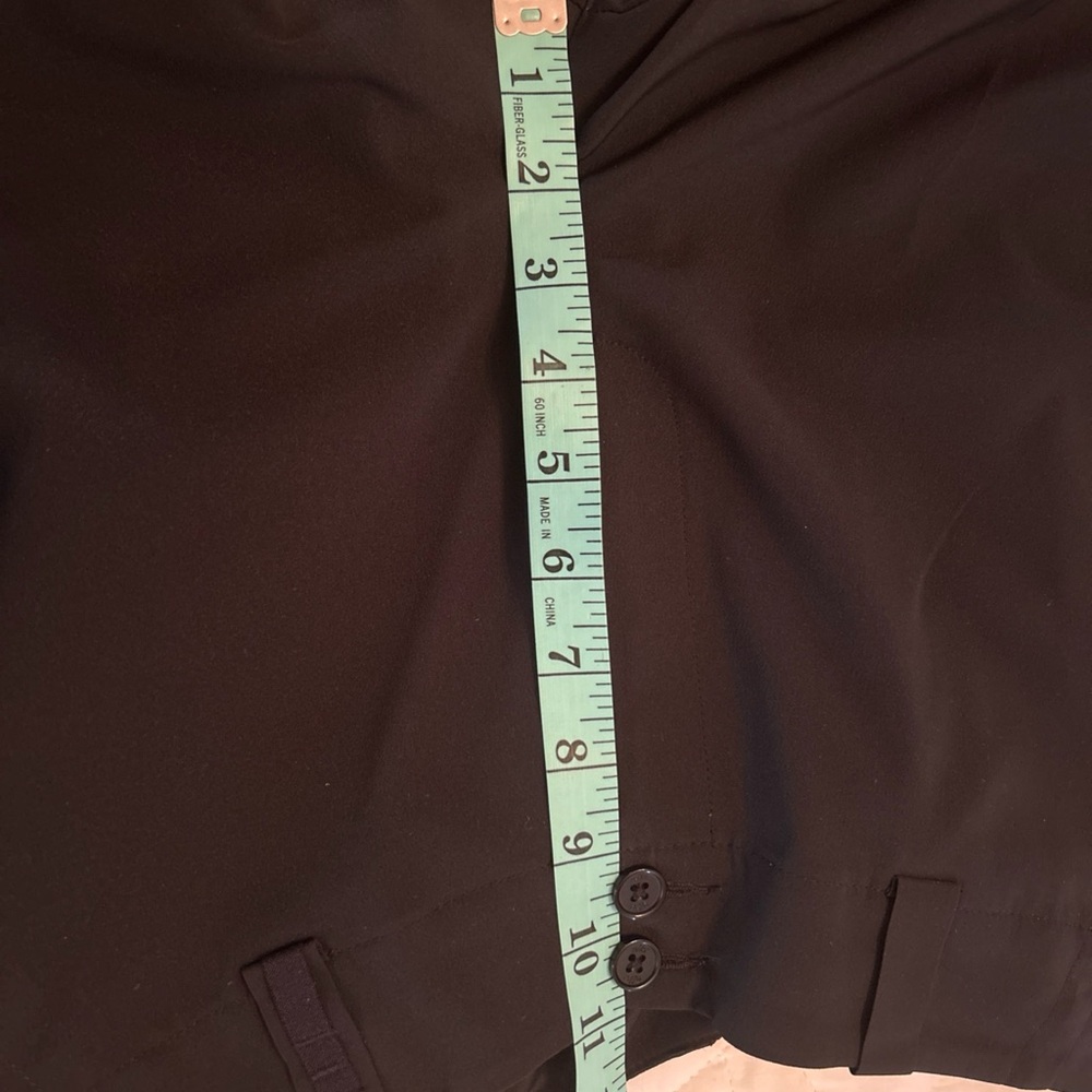 Nike Golf Women’s size 8 Fit Dry Black Dress Cropped Pants - Picture 7 of 9